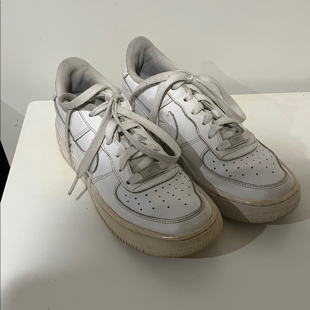 Nike White and Gray Sneakers